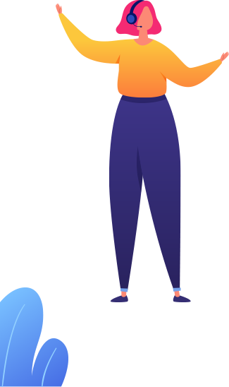 Contact form illustration for Virasat Solutions